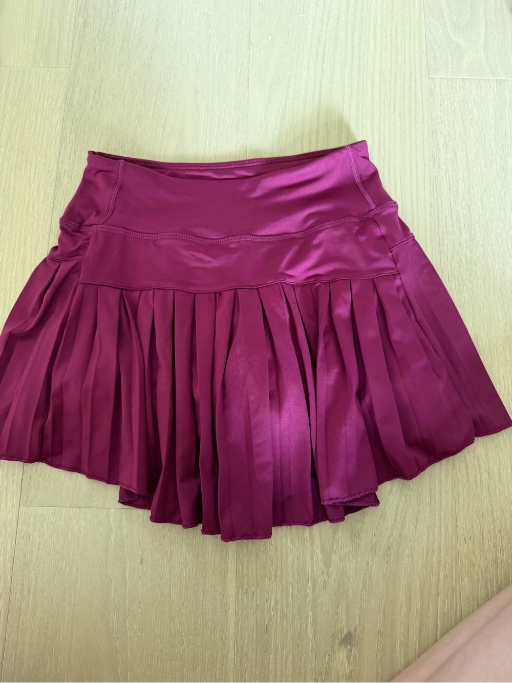 GB girls Magenta Pleated Mini Skirt